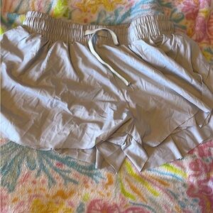 Girls White butterfly skirt